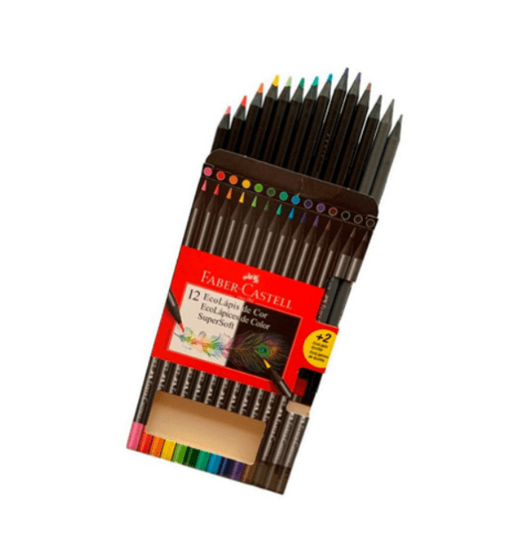 Lapiz Color Faber Castell Super Soft X12u. Largos - Imagen 2