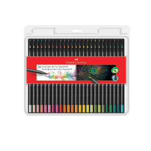 Lapiz Color Faber Castell Super Soft X50u. Largos