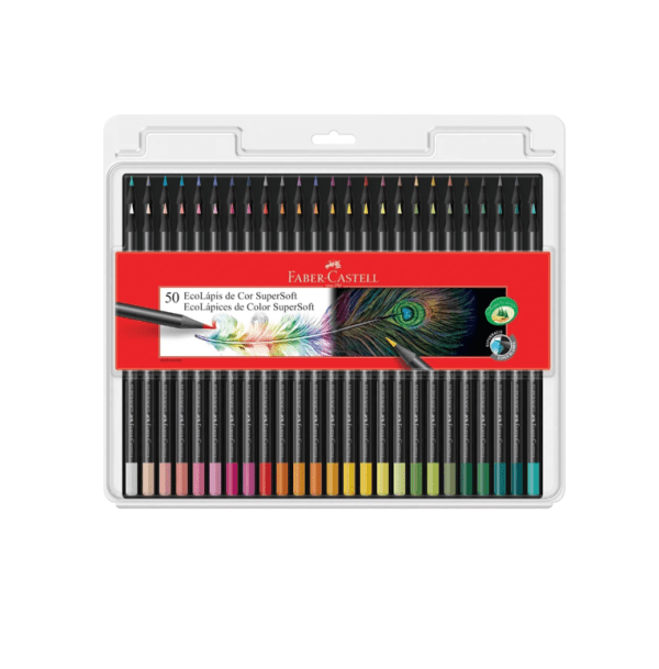 Lapiz Color Faber Castell Super Soft X50u. Largos