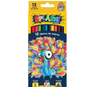 Lapiz Color Splash /greencastle X12u. Largos