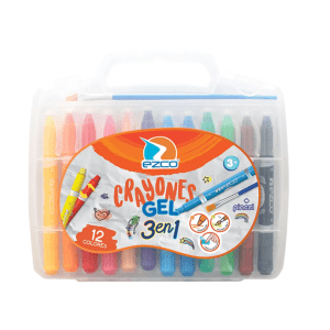 Crayones Ezco Valija Gel X 12