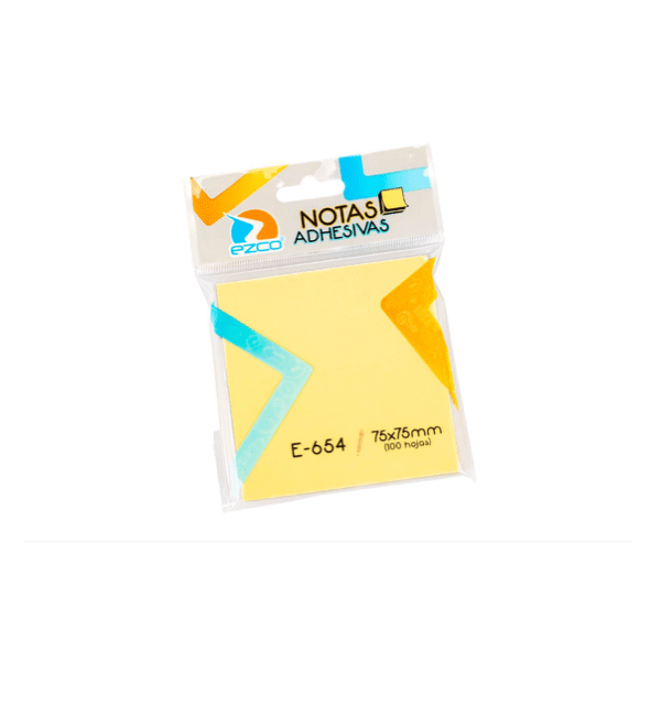 Notas Adhesivas Ezco 75x75x100