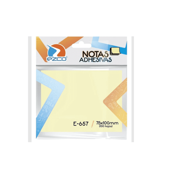 Notas Adhesivas Ezco 75x100x100