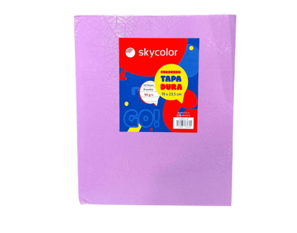 CUADERNO 19X23,5 T/D 90gs X 48hjs RAYADO