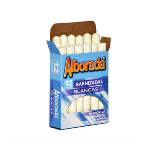 Tiza Alborada Blanca X12 U.