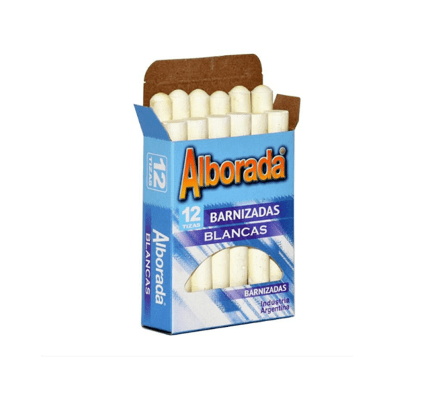 Tiza Alborada Blanca X12 U.