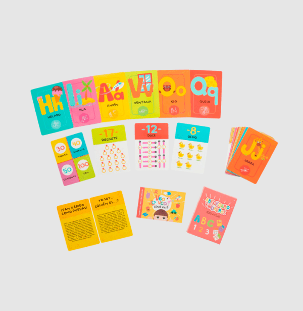 CARTAS EDUCATIVAS BARCO DE PAPEL ABECEDARIO Y NUME - Imagen 2