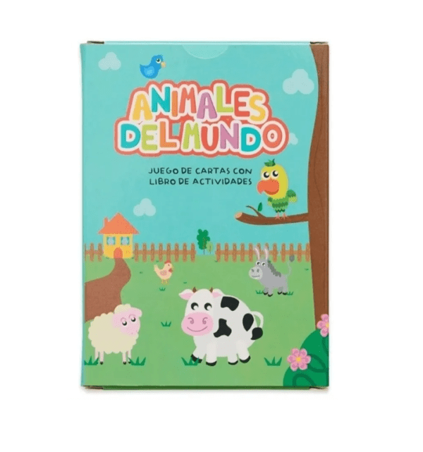 CARTAS EDUCATIVAS BARCO DE PAPEL ANIMALES DEL MUND