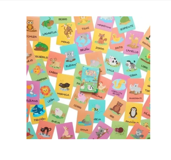 CARTAS EDUCATIVAS BARCO DE PAPEL ANIMALES DEL MUND - Imagen 2