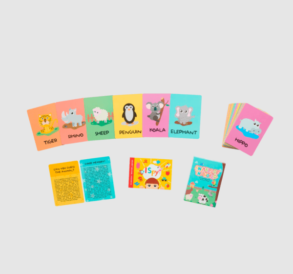 CARTAS EDUCATIVAS BARCO DE PAPEL INGLES ANIMALS OF - Imagen 3