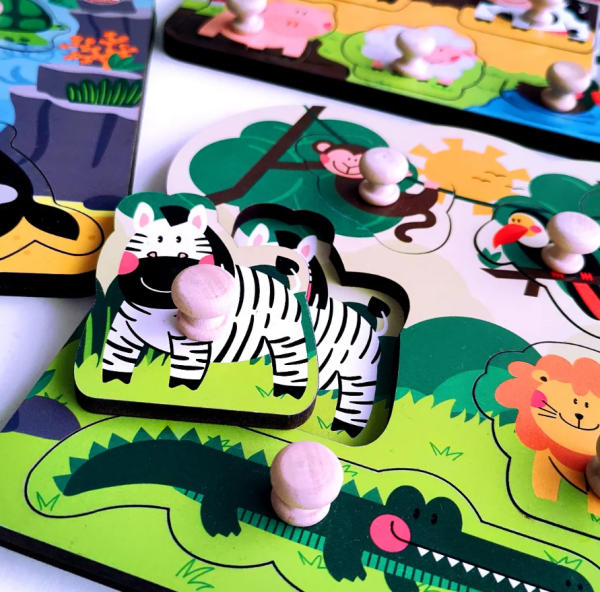 MIS PRIMEROS ENCASTRES BARCO DE PAPEL LA SELVA - Imagen 2