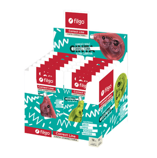 Cinta Correctora Filgo Line 5mm X 6mt
