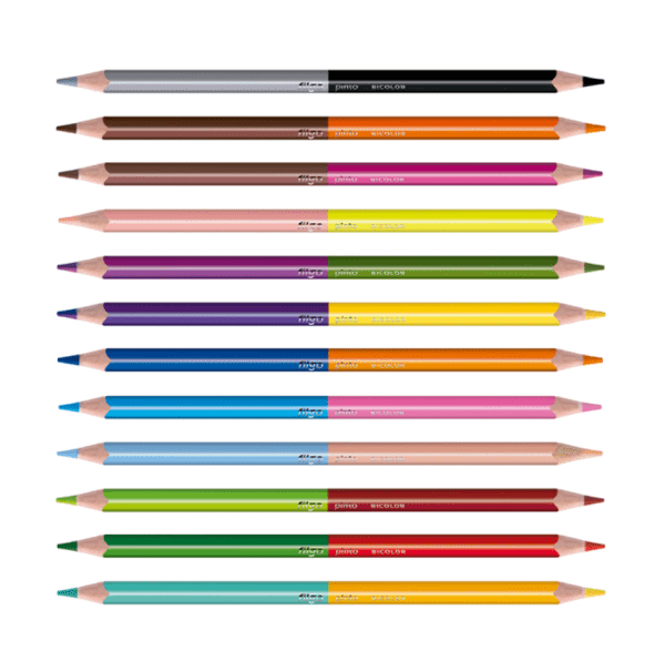 Lapiz Color Filgo Pinto Bicolor X 12u. - Imagen 3