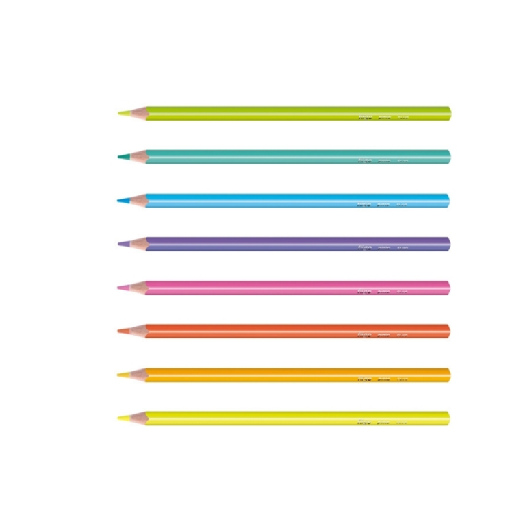 Lapiz Color Filgo Pinto Fluo X 8u. - Imagen 2