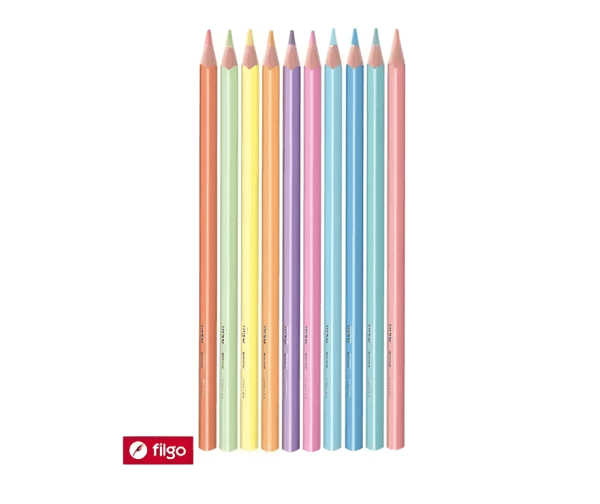 Lapiz Color Filgo Pinto Pastel X 10u. - Imagen 4