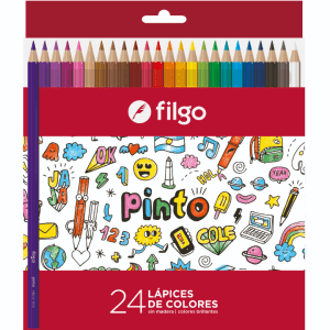 Lapiz De Color Filgo X24 Largos