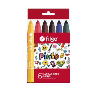 Marcador Escolar Filgo Jumbo X6u.