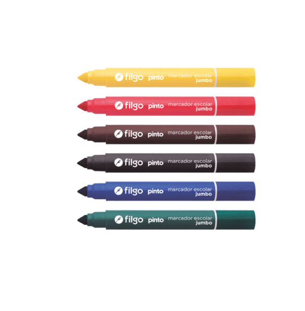 Marcador Escolar Filgo Jumbo X6u. - Imagen 2