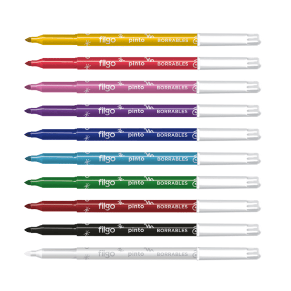 Marcador Filgo Pinto Estuche X10u. Borrable - Imagen 3