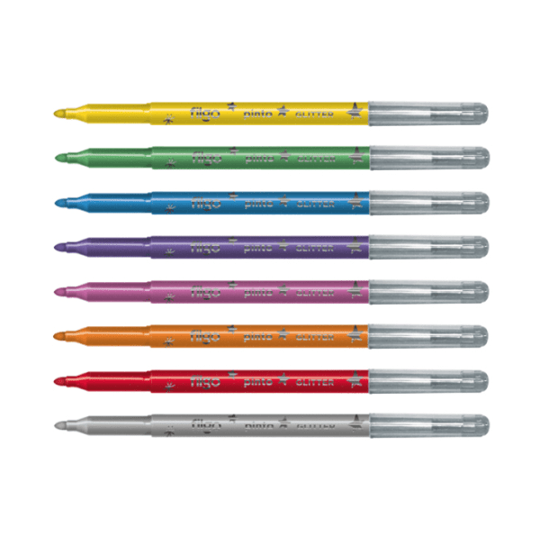 Marcador Filgo Pinto Estuche X8u. Glitter - Imagen 2