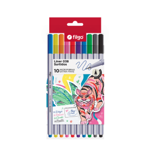 Microfibra Filgo Liner 038 Estuche X 10