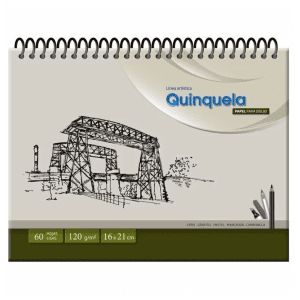 BLOCK LEDESMA QUINQUELA C/ESPIRAL 16 X 21 X 60 HJS