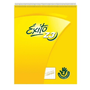 Cuaderno Exito 19x24 Z3 T/dura P/zurdo #
