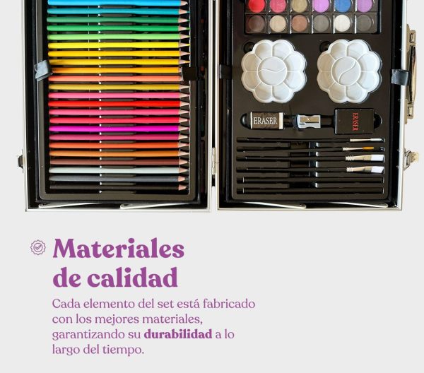 Set de Arte 145p Aluminio - Imagen 6