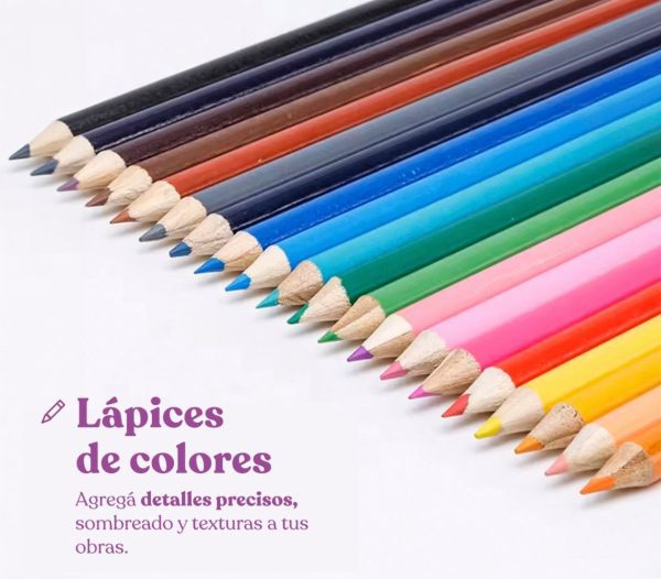 Set de Arte 145p Aluminio - Imagen 5