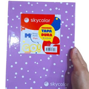 CUADERNO SKYCOLOR 16 x 21 T/D  Nº 1 LUNARES