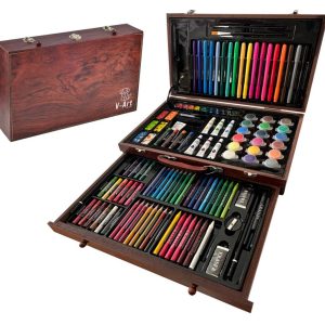 Set de Arte Maletin Madera