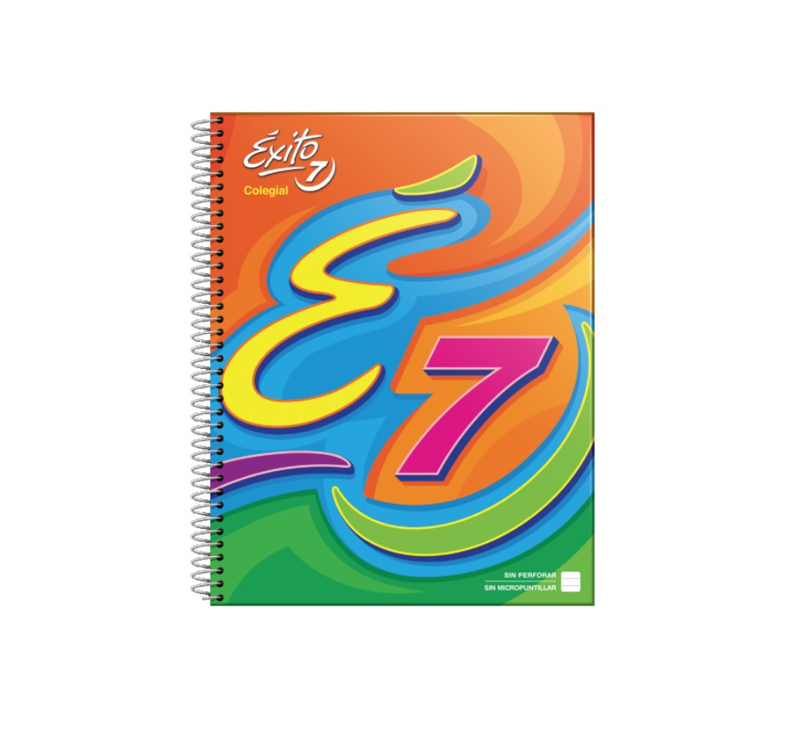 Cuaderno Exito 21x27 Colegial X60h. Rallado