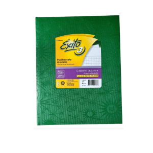 Cuaderno Exito Numero 3 Forrado X48h Cuadric Roj