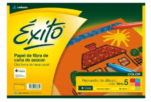 Repuesto De Dibujo Exito N°5 Color