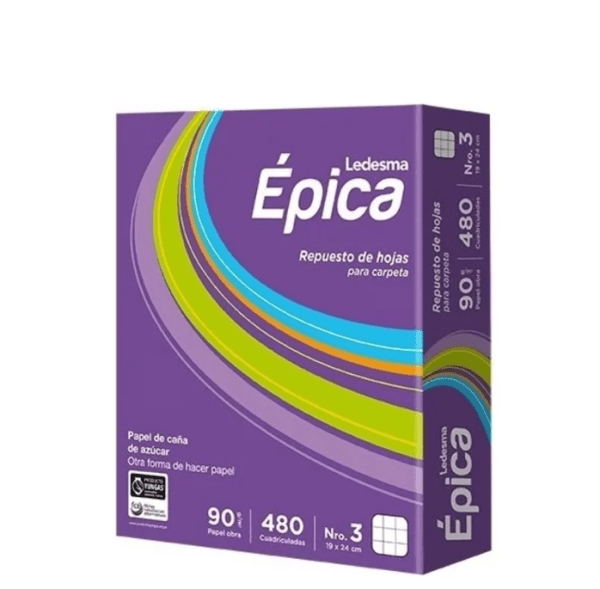 Repuesto Escolar Epica 480h #