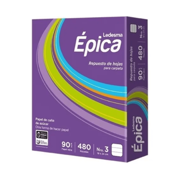 Repuesto Escolar Epica 480h