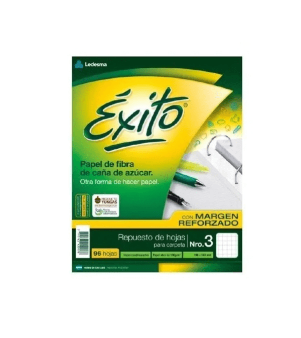 Repuesto Exito C/margen Reforzado X96 H. CUAD
