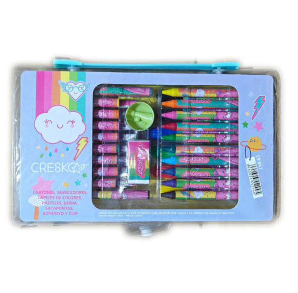 Set De Arte Cresko 42 Pcs (ck847) - Imagen 2