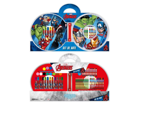 Set De Arte Cresko Avengers 58 Pcs (sp553) - Imagen 2