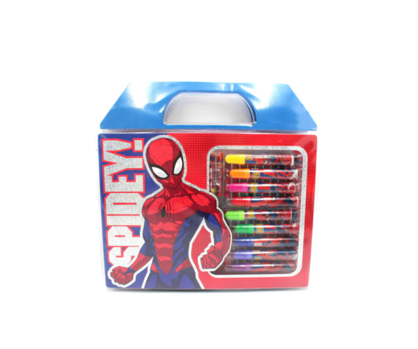 Set De Arte Cresko Spiderman 66 Pcs (ha615)