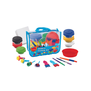 KIT DE TEMPERA (6 unid x 100 ml-pinceletas Keyroad