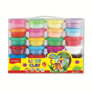 MASA LIVIANA (16 Grs SET x24) EN COLORES BRILLANTE