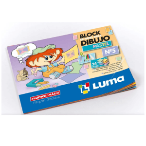Block De Dibujo Luma Nº5 Pastel X 24h. (