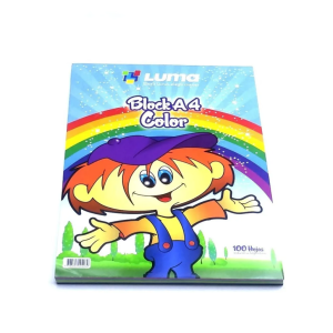 Block Luma Multicolor A4 X 100h