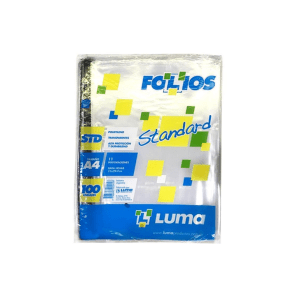 Folio Luma A4 Liviano X 100u