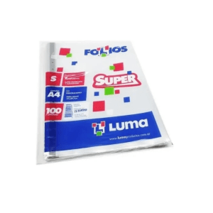 Folio Luma A4 pesado X 100u.