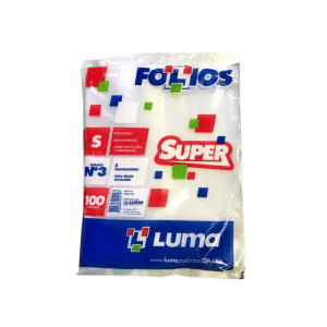 Folio Luma Escolar Pesado X100u.