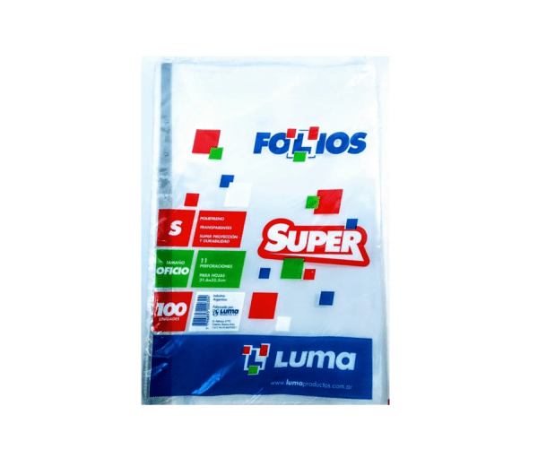 Folio Luma Oficio Pesado X100u