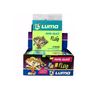 Papel Luma Glase Fluo X 5h 10 X 10