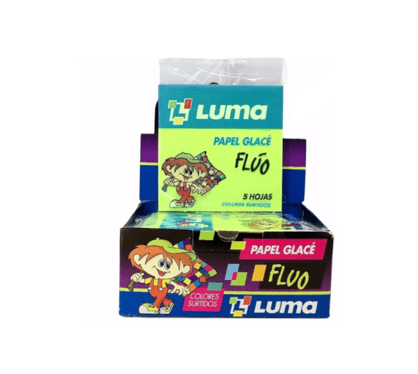 Papel Luma Glase Fluo X 5h 10 X 10